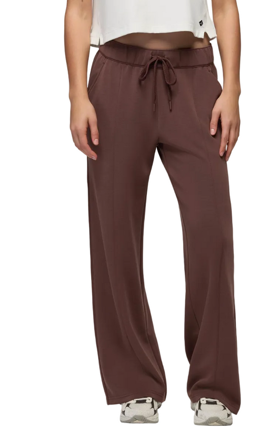 Prana  Women's Shea Soft Wide Leg Pant Cacao