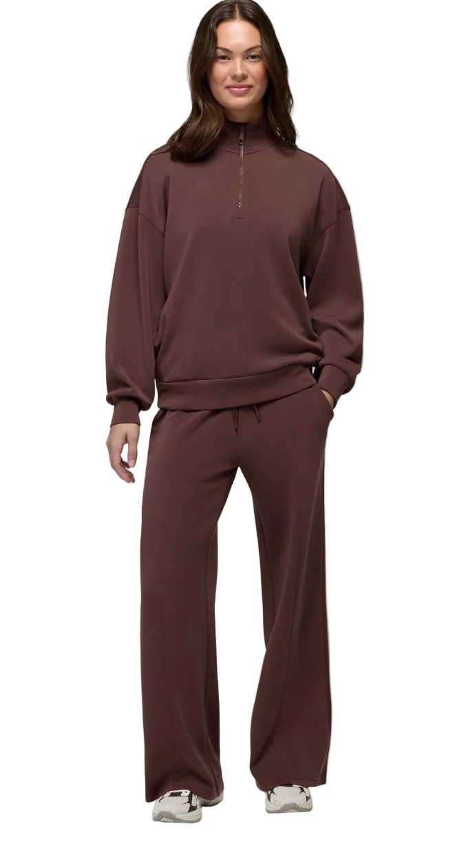 Prana  Women's Shea Soft Wide Leg Pant Cacao