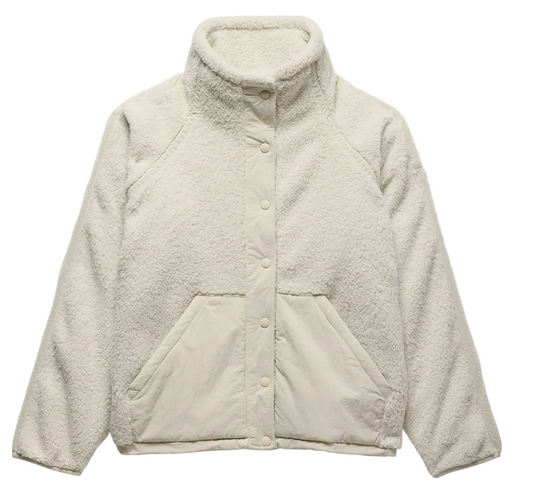 Prana Women's Encinitas Fleece Jacket Beach Pebble