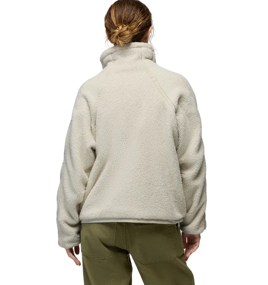 Prana Women's Encinitas Fleece Jacket Beach Pebble