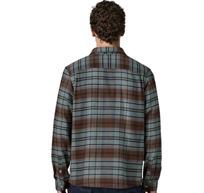 Patagonia M's Fjord Flannel Shirt Rising Storm: Blue Sage