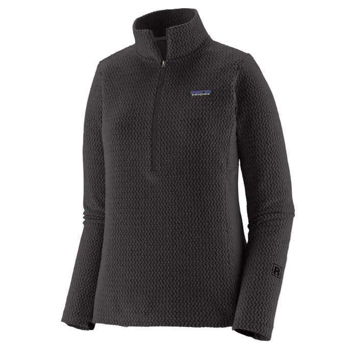 Patagonia W'S R1 Air Zip Neck Black
