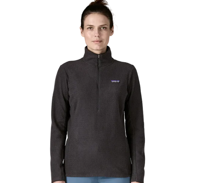 Patagonia W'S R1 Air Zip Neck Black