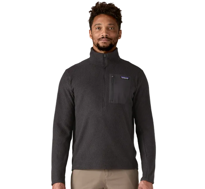 Patagonia Men's R1 Air Zip Neck Black