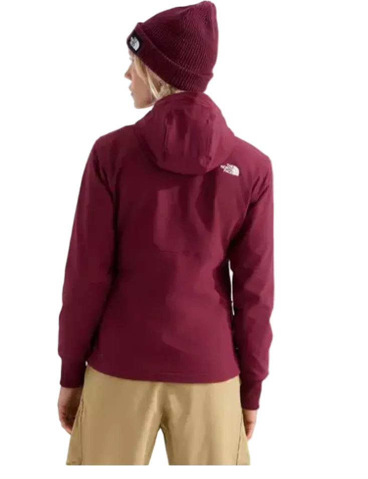 The North Face Women's Shelbe Raschel Hoodie Burgundy Crush