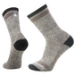 Smartwool Men's Everyday Cozy Larimer Crew Socks BLACK-TAUPE HEATHER