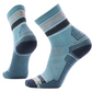 Smartwool Men's Hike Light Cushion Striped Mid Crew Socks DUSTY TEAL