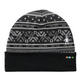 Smartwool Thermal Merino Reversible Cuffed Beanie Black Fair Isle Fun