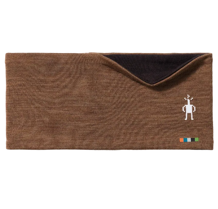Smartwool Thermal Merino Reversible Headband Mocha Heather
