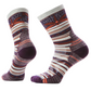 Smartwool Women's Hike Targeted Cushion Dragon Stitch Mid Crew Socks ASH