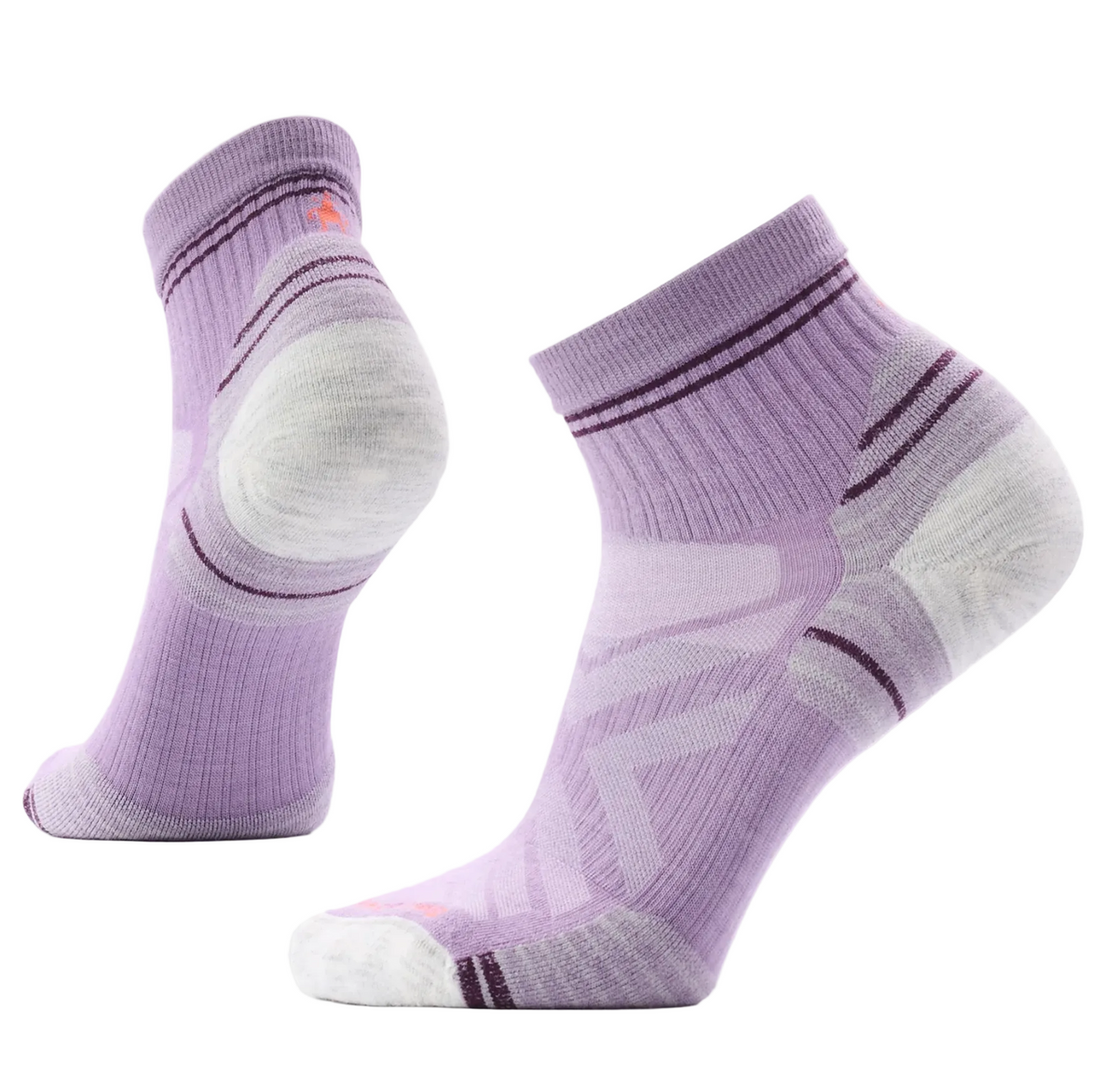 Smartwool Women's Hike Targeted Cushion Ankle Socks PURPLE DAWN