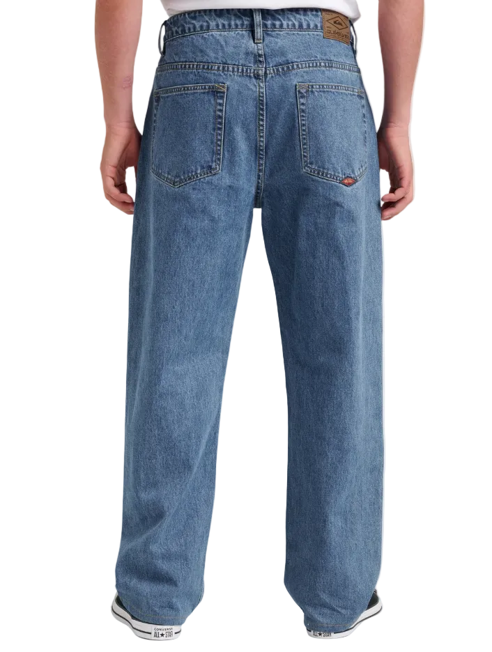 Quiksilver Men's Baggy Denim Medium Indigo