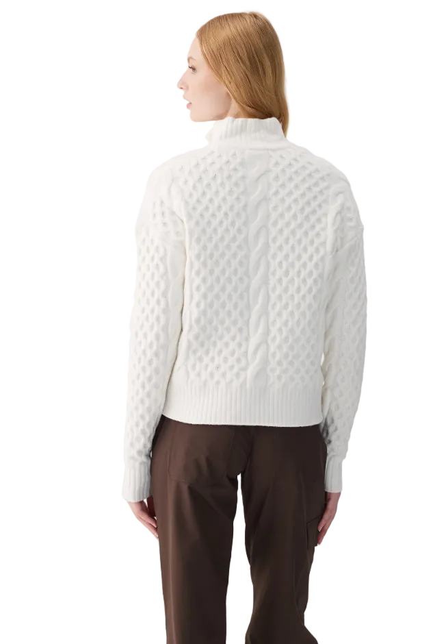 Lole Women's Camila 1/2 Zip Sweater Birch