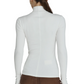 7 Diamonds Women's Modal Long Sleeve High Neck T Shirt Ivory