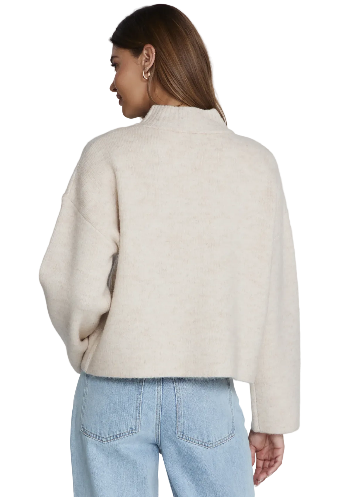 7 Diamonds Women's Wren Knitted Sweater Natural Sand