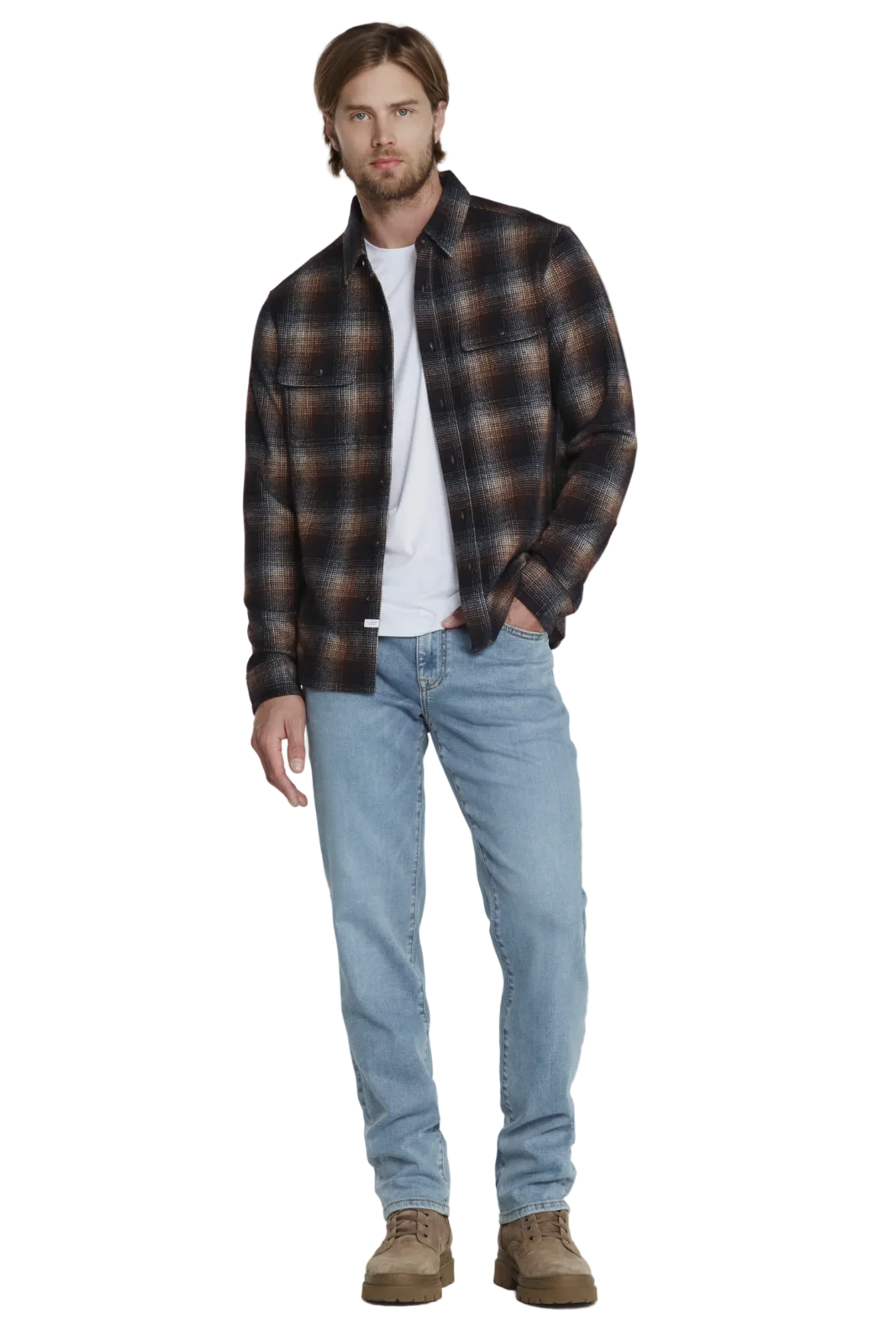7 Diamonds Men's Generation Long Sleeve Shirt Navy