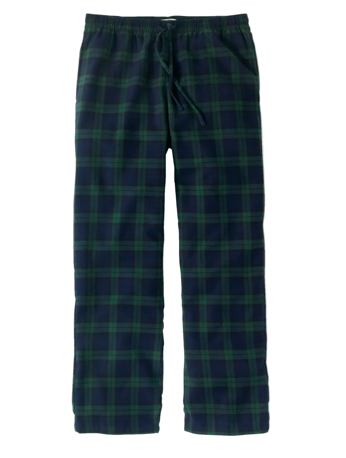 L.L. Bean Scotch Plaid Flannel Sleep Pant 32" Men'S Black Watch Tartan