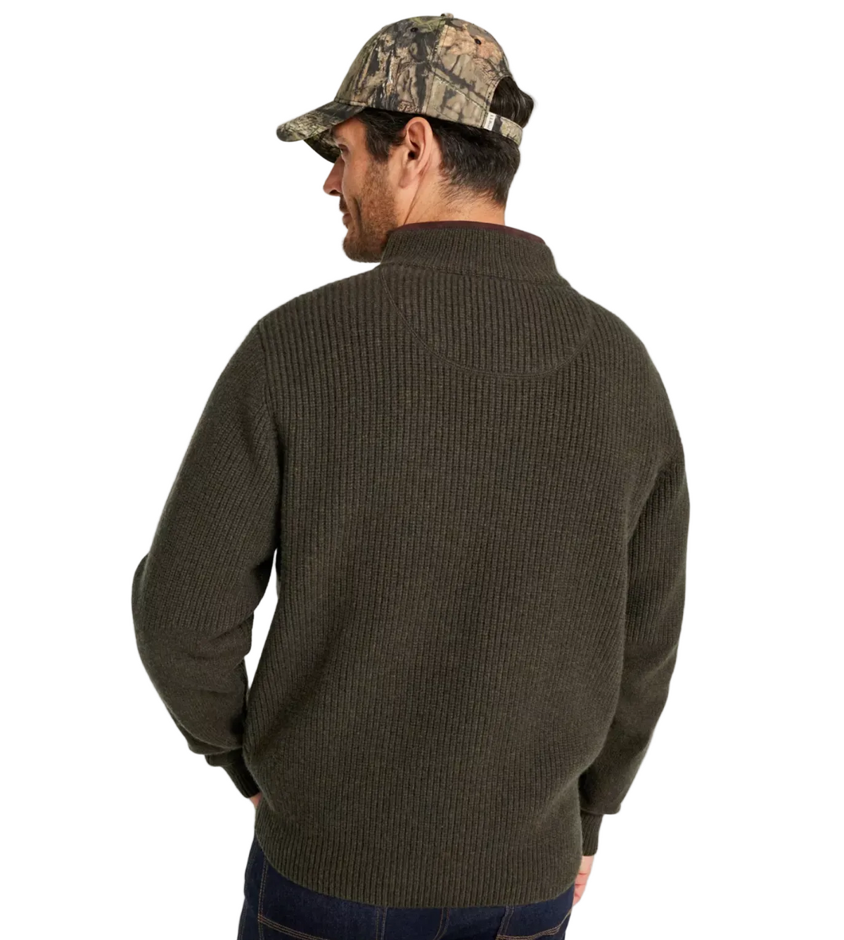 L.L. Bean Waterfowl Sweater Men'S Regular Forest Shadow Heather