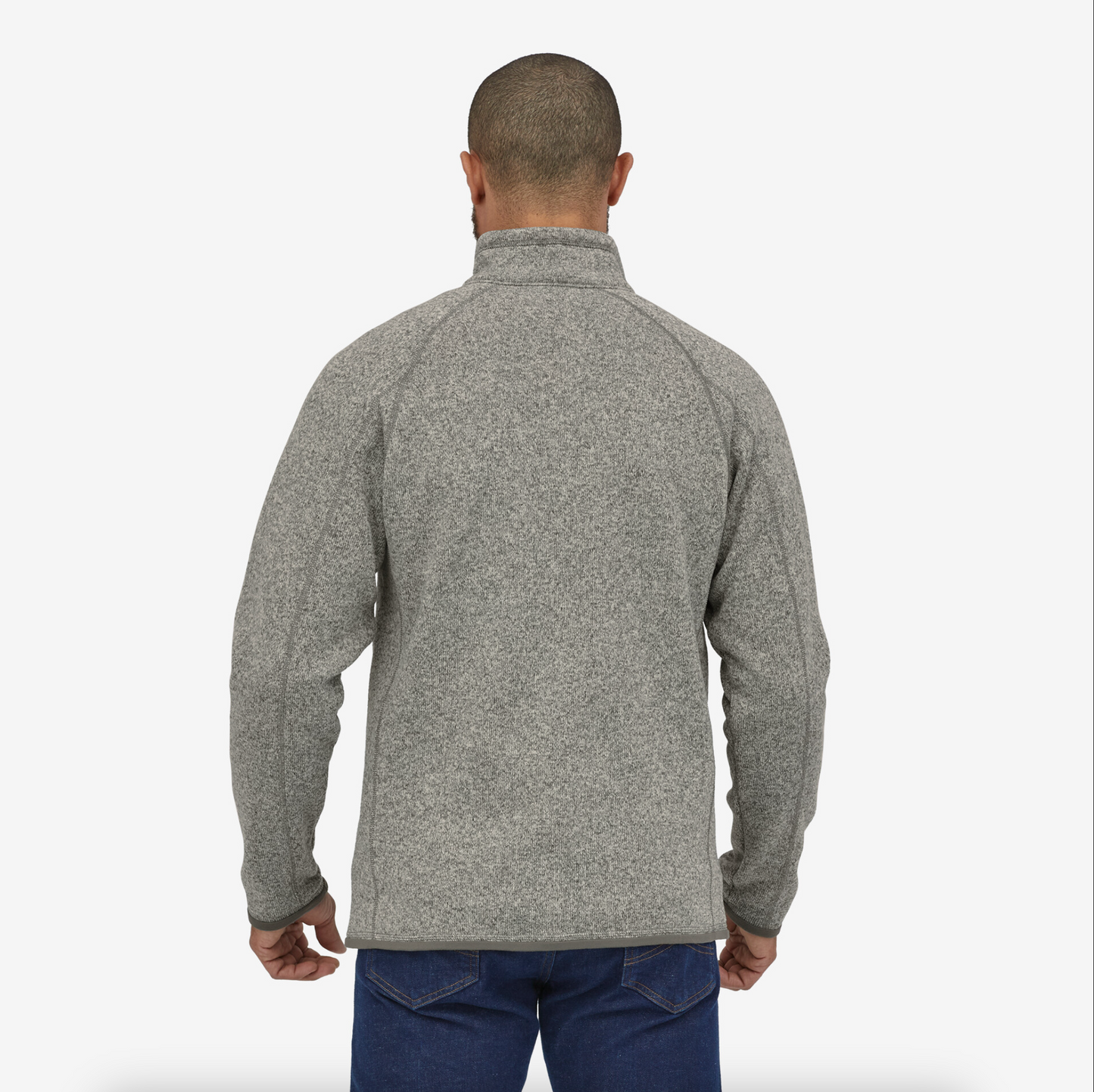 Patagonia Men's Better Sweater 1/4 Zip Stonewash