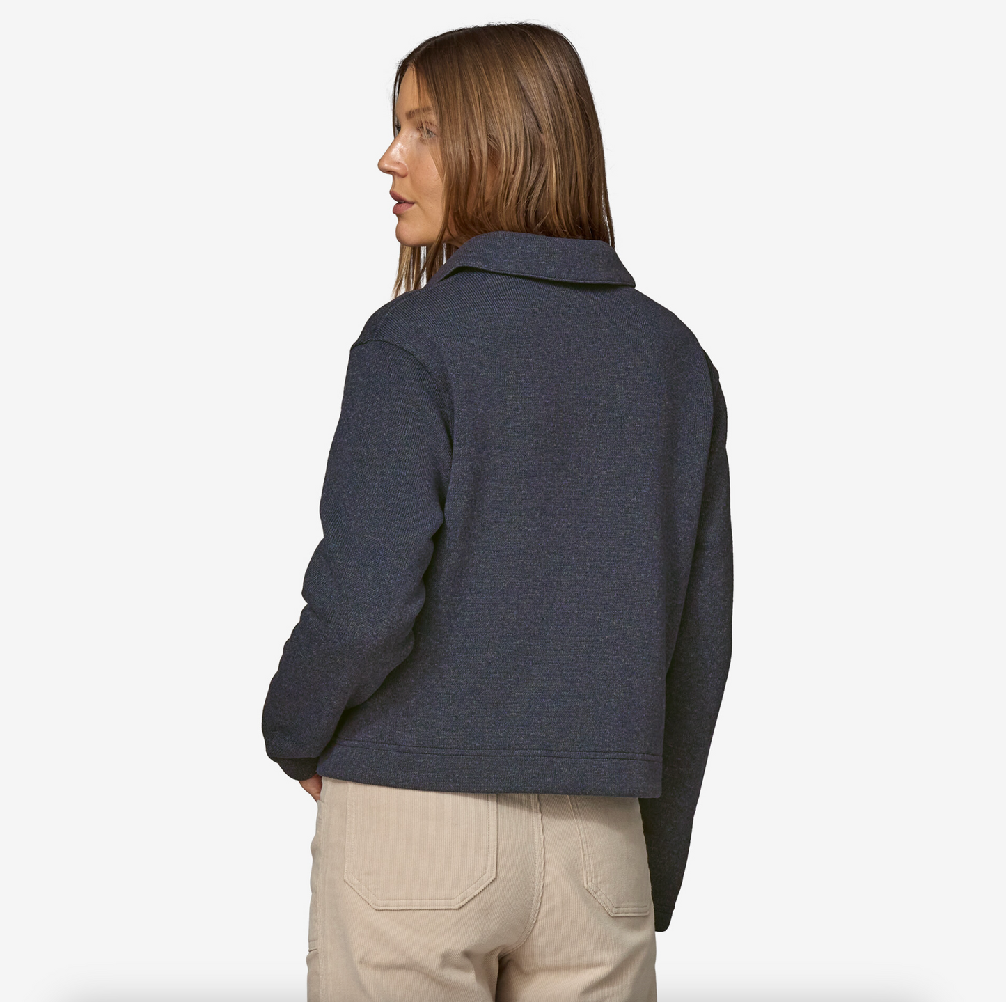 Patagonia Women's Better Sweater Zippered Chore Jkt Pitch Blue