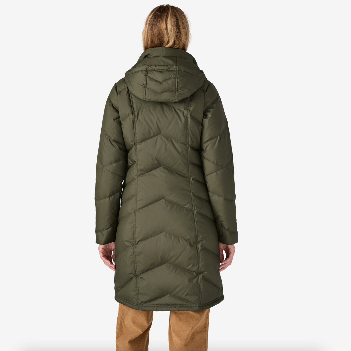 Patagonia Women's Down With It Parka Pine Needle Green