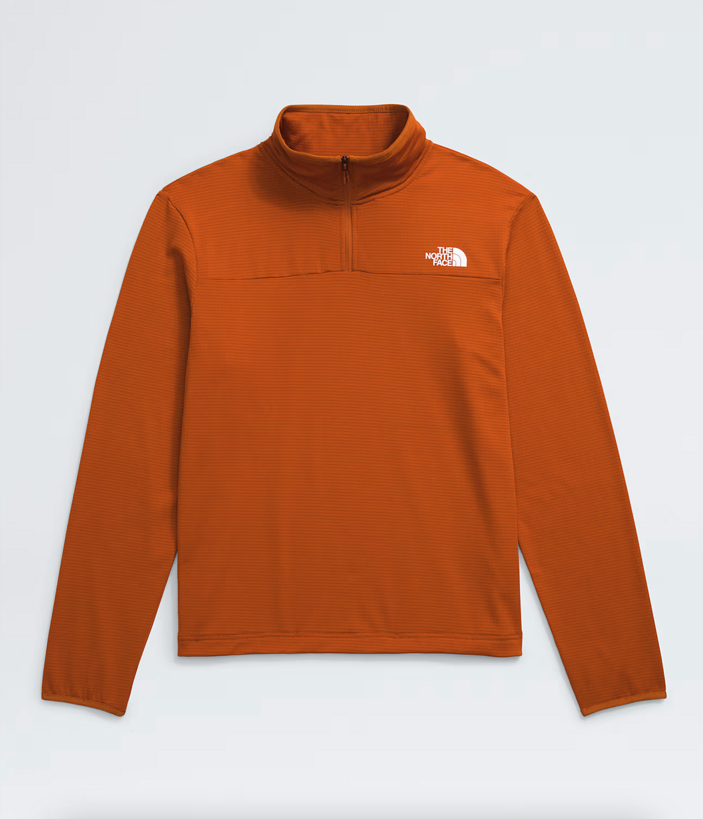 The North Face Men's Cedar Trail Grid Fleece 1/4 Zip Earthen Copper