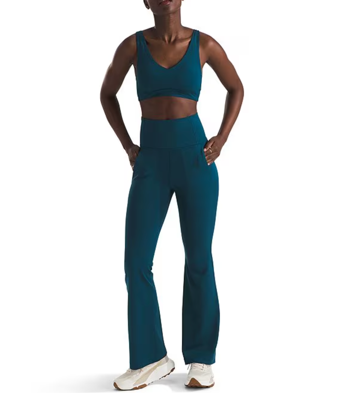 The North Face Women's Dune Sky Flare Tight Midnight Petrol