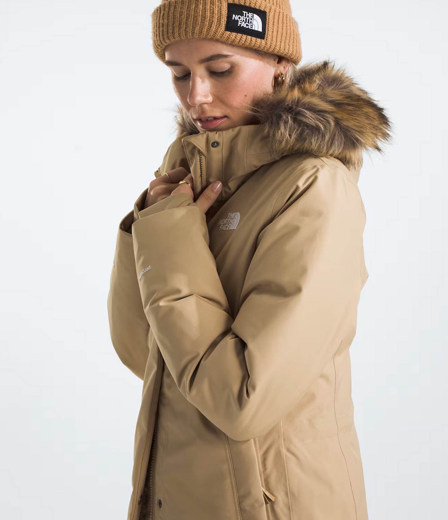 The North Face Women's Arctic Parka Khaki Stone