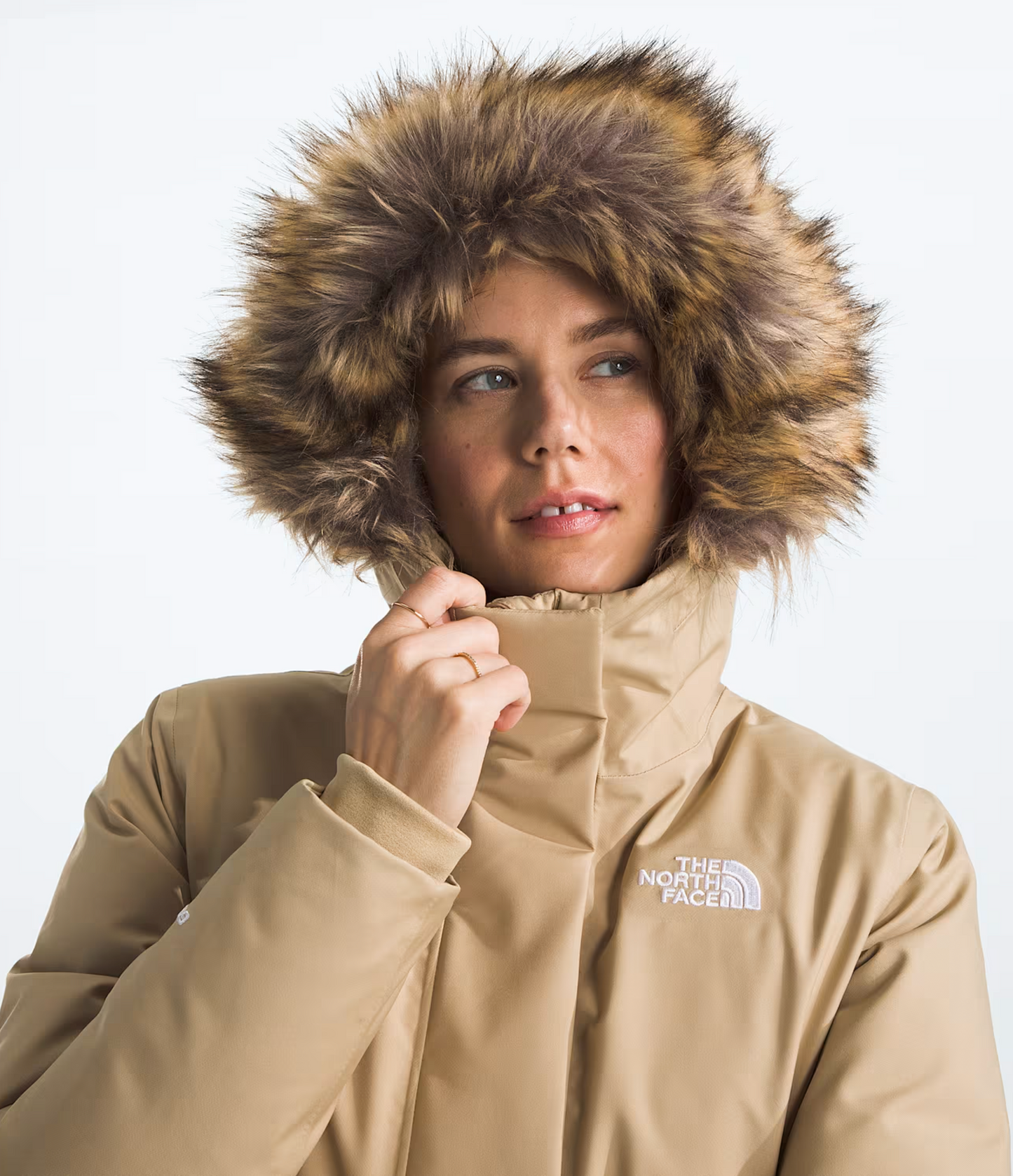 The North Face Women's Arctic Parka Khaki Stone