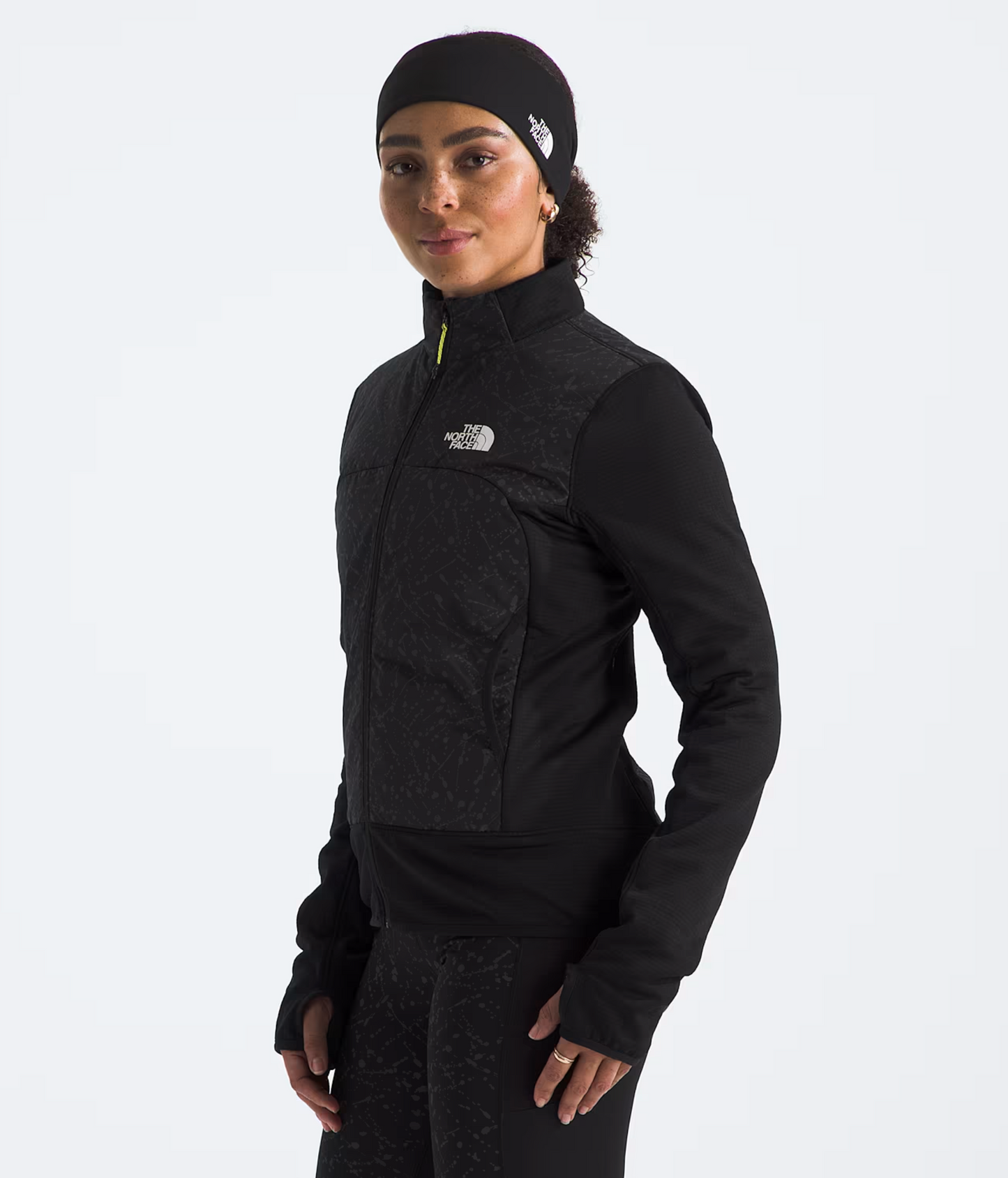 The North Face Women's Winter Warm Pro Jacket TNF Black/TNF Black Trail Reflective Print