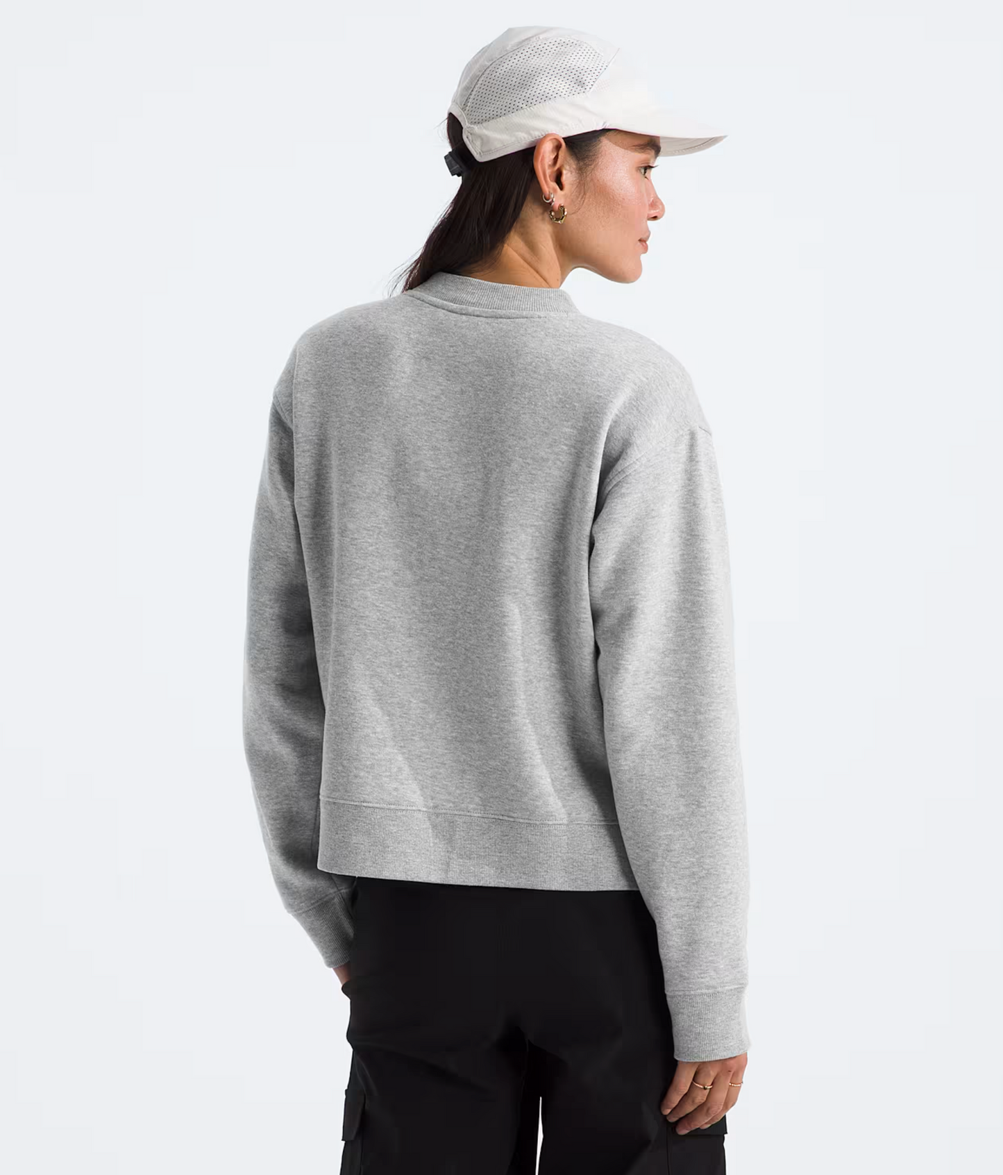 The North Face Women's Evolution Fleece Crew TNF Light Grey Heather