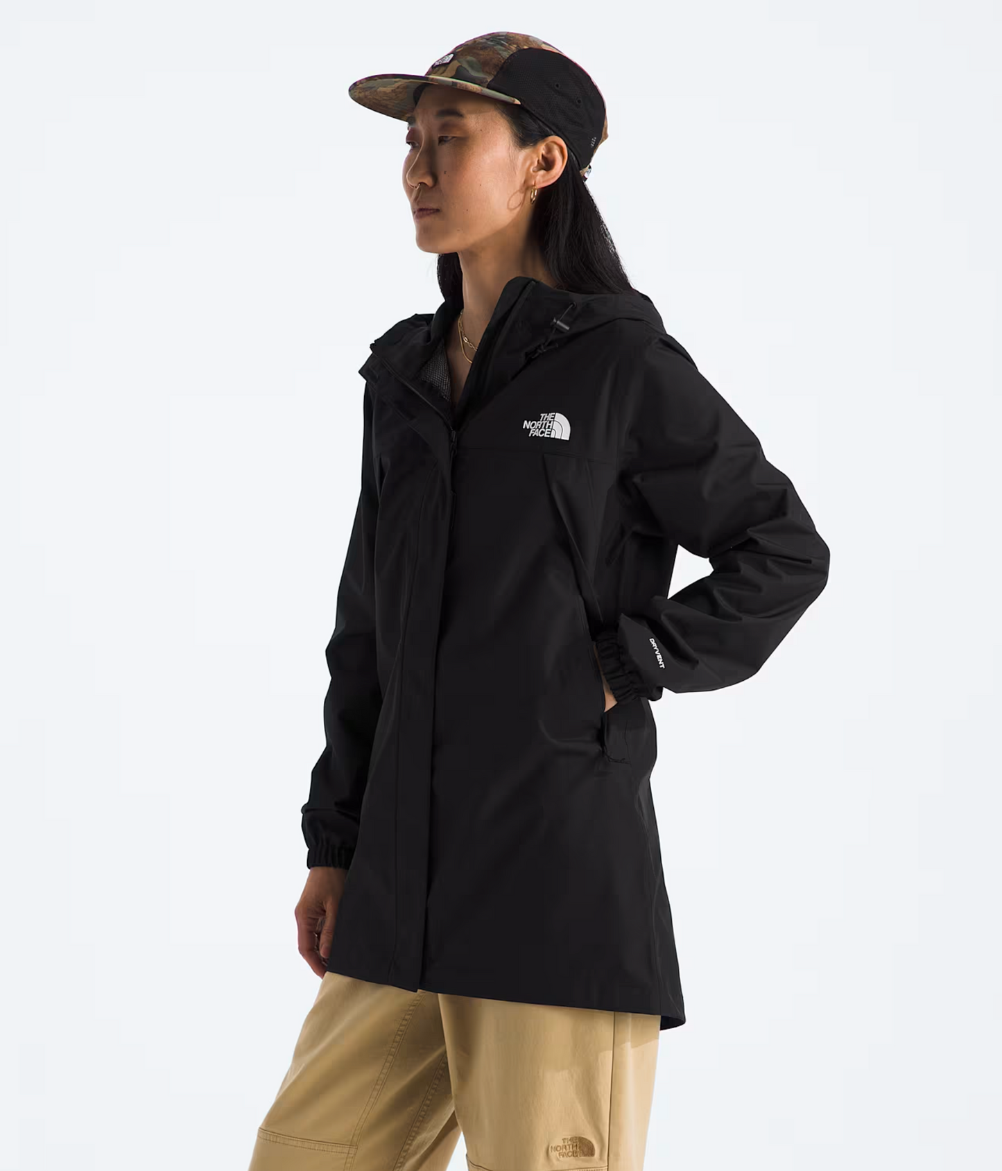 The North Face Women's Antora Rain Parka TNF Black