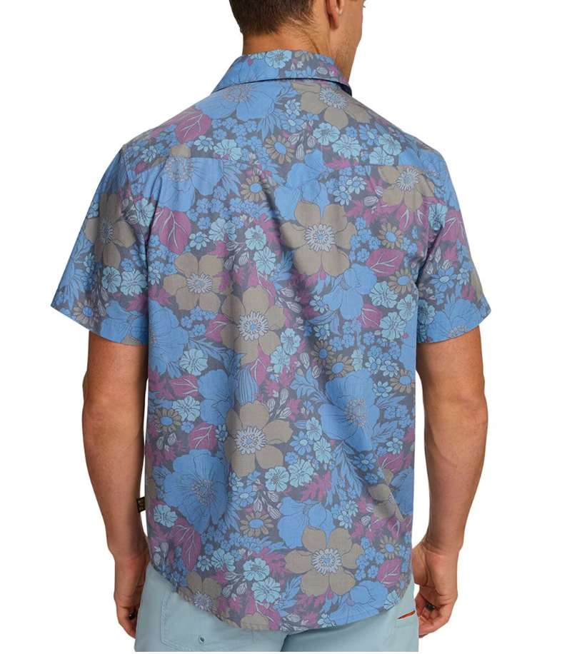 Howler Bros Men's H Bar B Snapshirt Flower Power