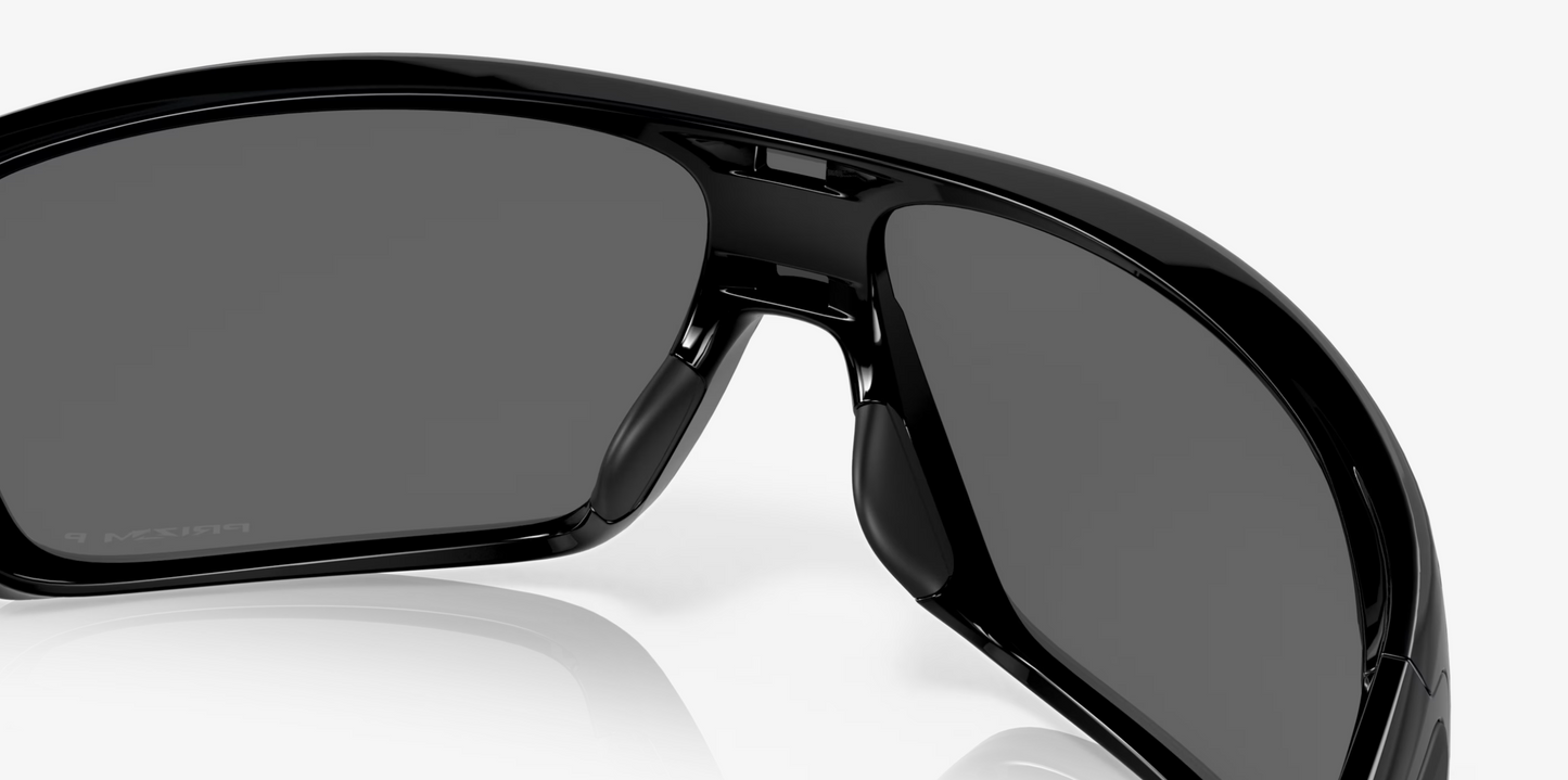 Oakley Turbine Rotor Polished Black Prizm Black Polarized