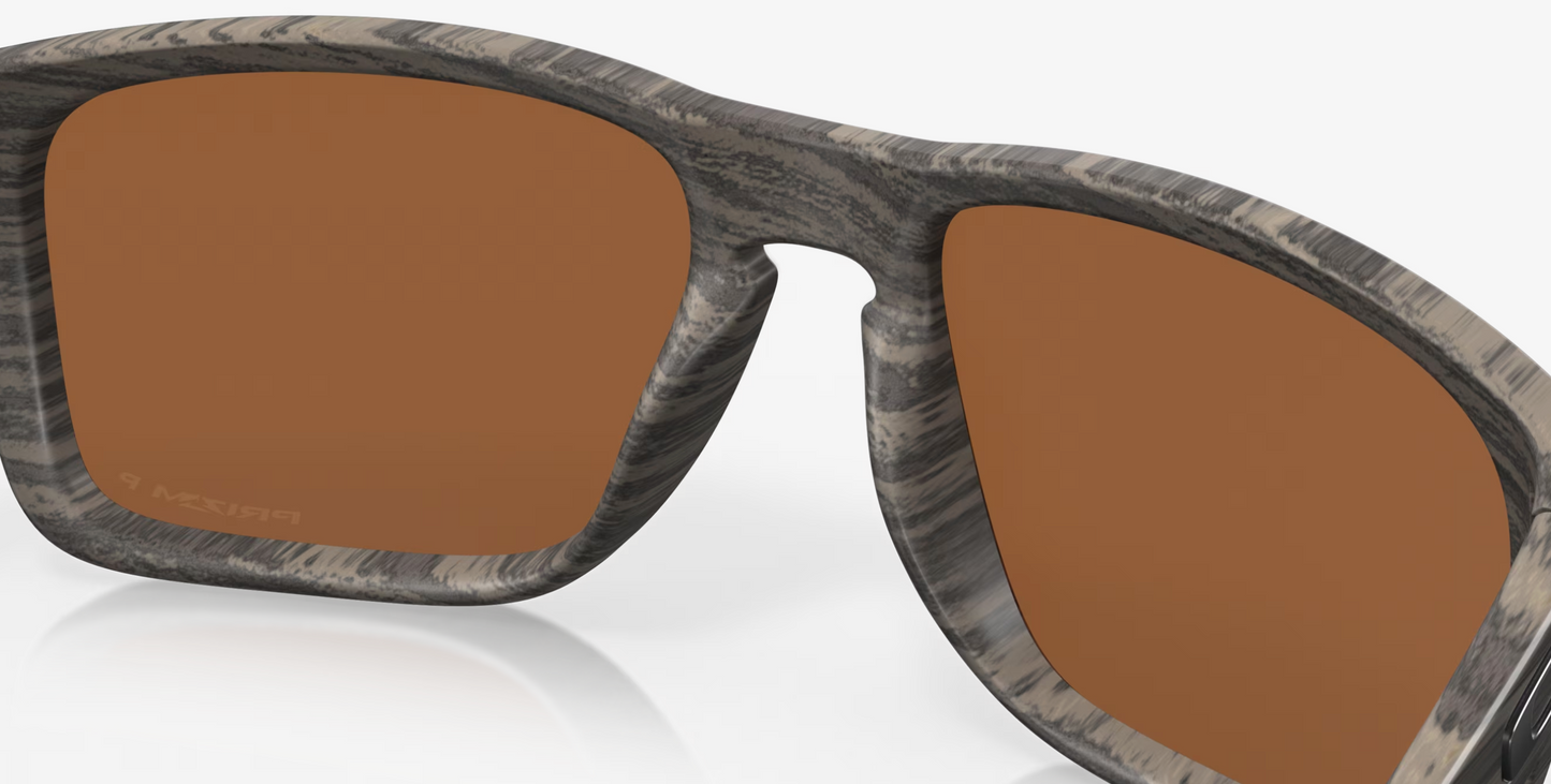 Oakley Holbrook XL Woodgrain Prizm Tungsten Polarized