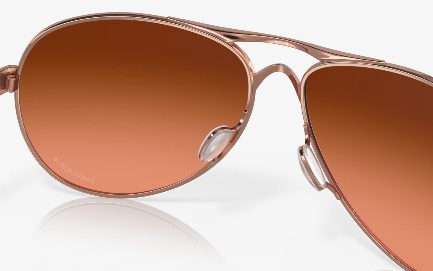 Oakley Feedback Rose Gold Prizm Brown Gradient