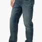 Silver Men's Eddie Athletic Fit Tapered Leg Jean Sierra