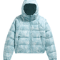The North Face Women's Hydrenalite™ Down Hoodie—Print Blue Eclipse Regenerative Ink Print - Brekken's