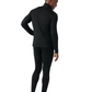 Smartwool Men's Classic Thermal Merino Base Layer 1/4 Zip Black