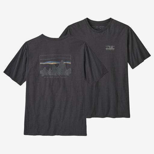 Patagonia Men's '73 Skyline Organic T-Shirt Ink Black