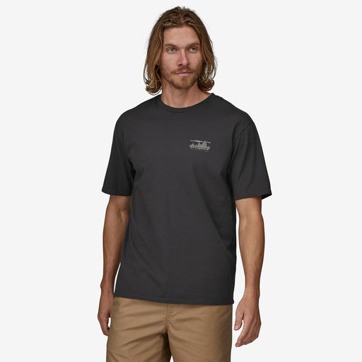 Patagonia Men's '73 Skyline Organic T-Shirt Ink Black