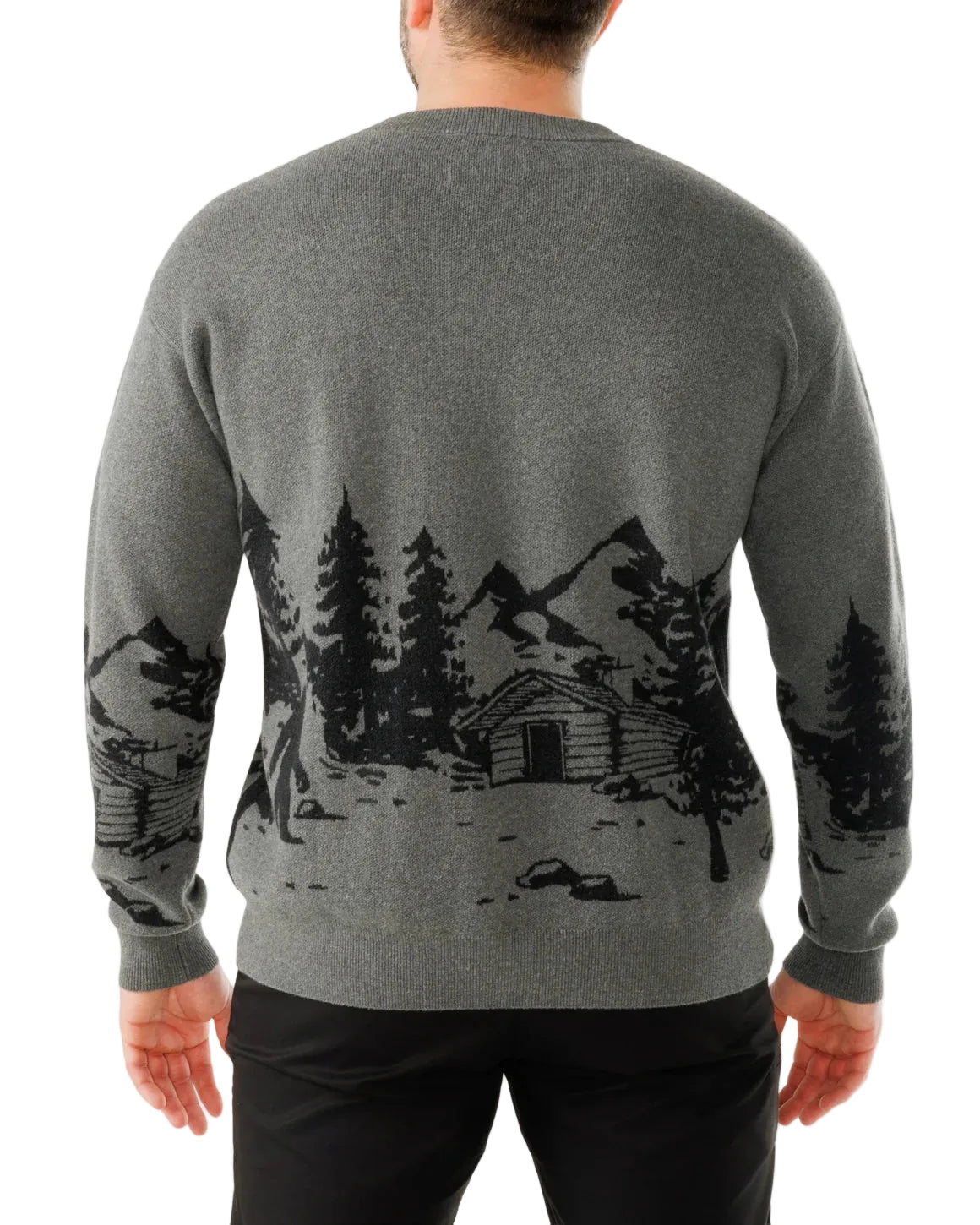 Waggle Unisex Squatch Wildknit Crewneck Sweater