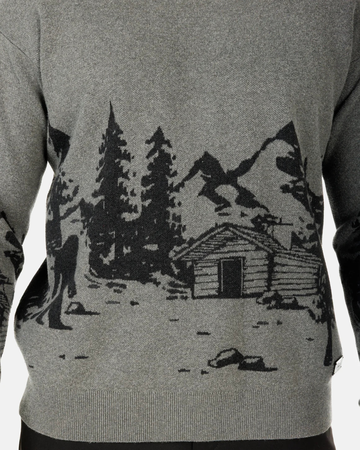 Waggle Unisex Squatch Wildknit Crewneck Sweater