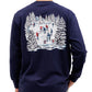 Waggle Unisex Sticks In The Middle Long Sleeve Tee