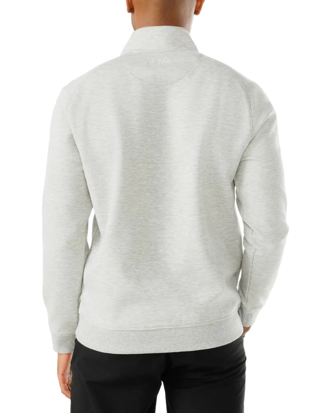 Waggle Men's Sunday 1/4 Zip Stone