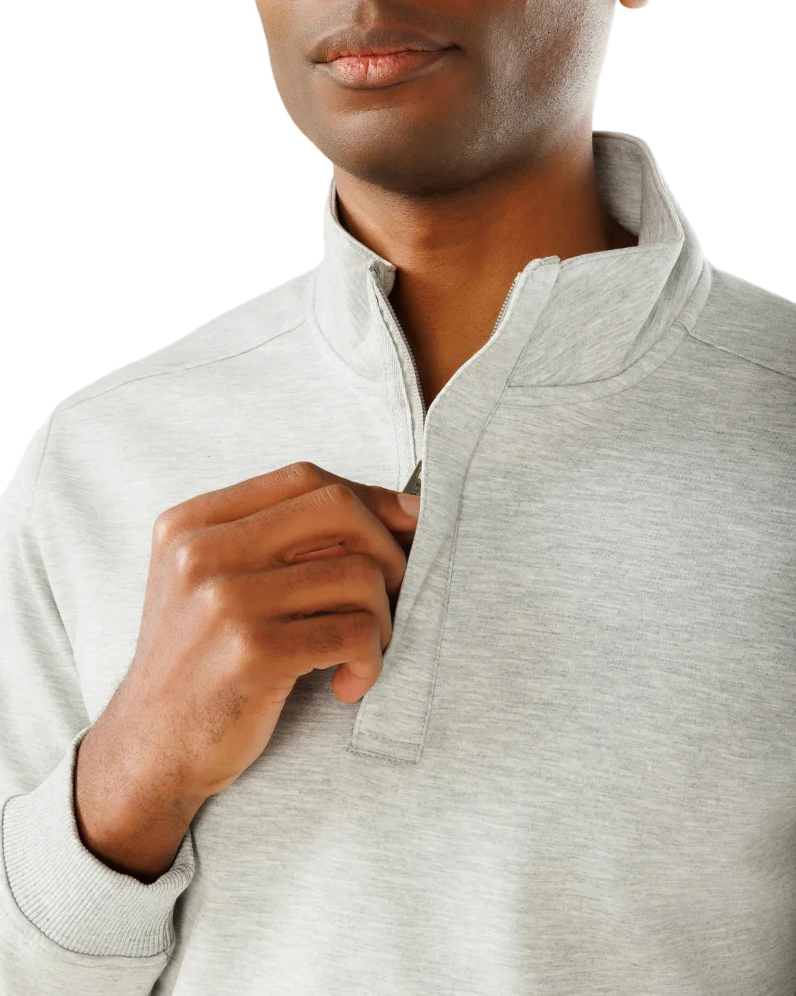 Waggle Men's Sunday 1/4 Zip Stone