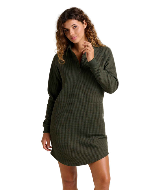 Toad Women's Bitterroot LS Dress Olive - Brekken's