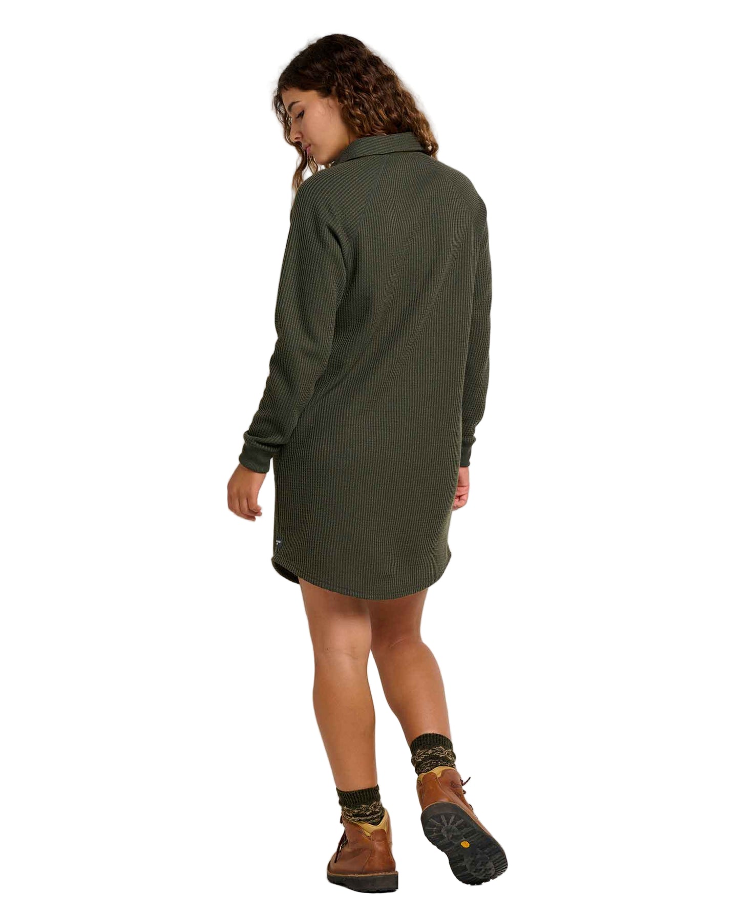 Toad Women's Bitterroot LS Dress Olive - Brekken's