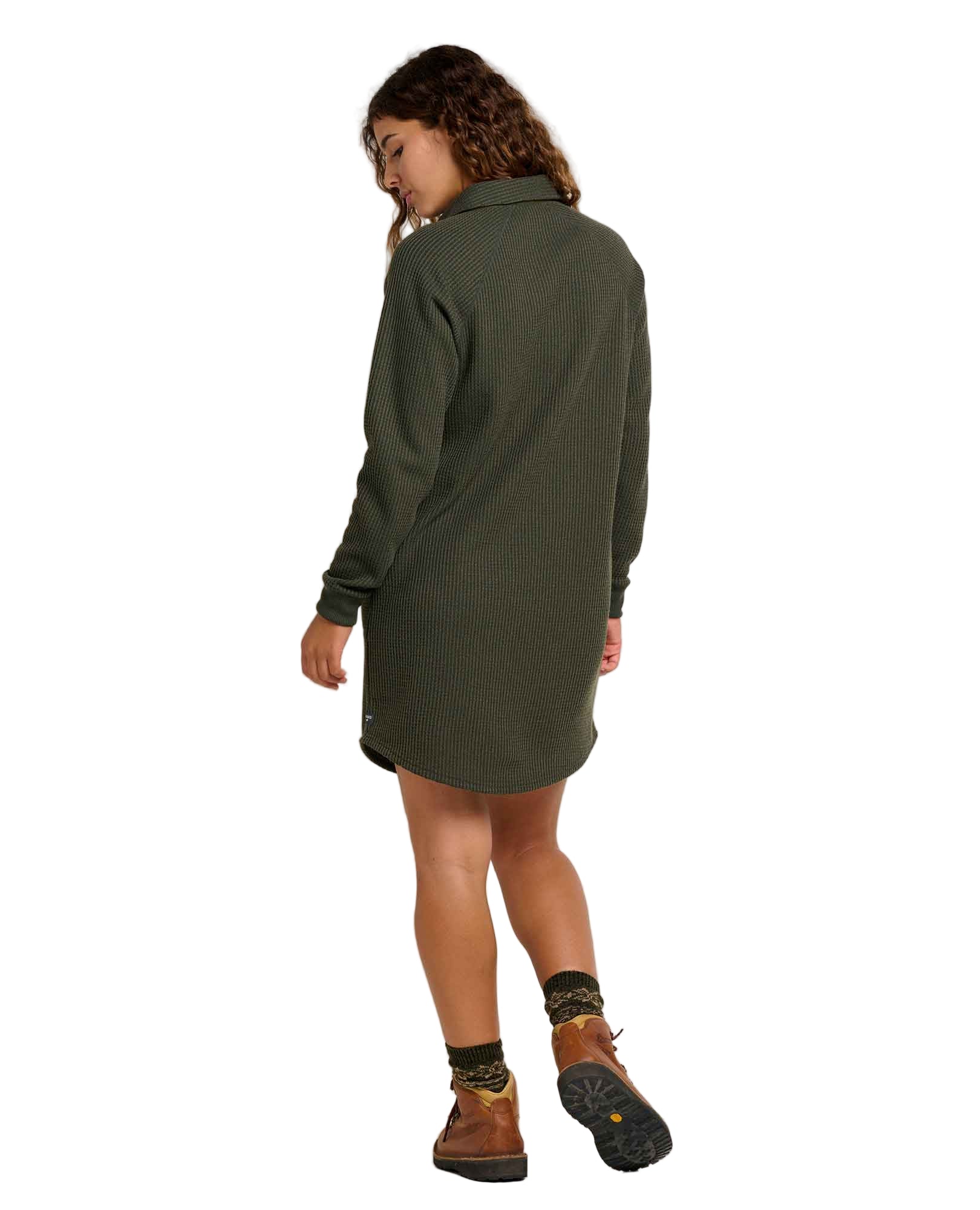 Toad Women's Bitterroot LS Dress Olive - Brekken's