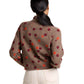 Toad Women’s Kennicott 1/4 Zip Falcon Brown Flowers